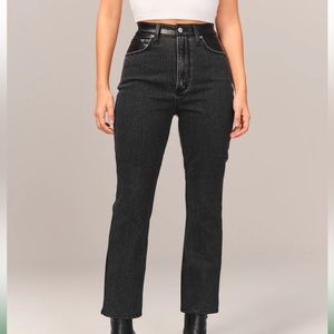 A&F Ankle straight Jeans